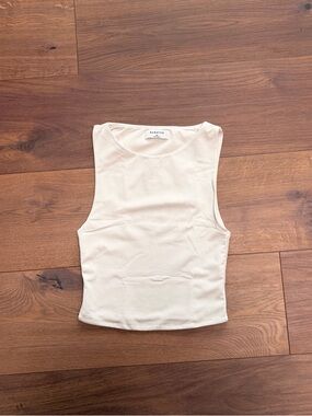 Aritzia Contour Cream Tank Top